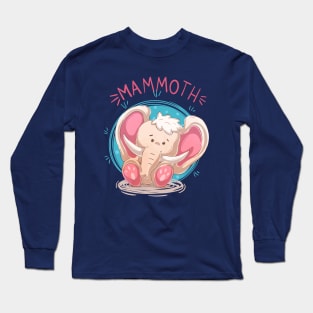 Mammoth cartoon Long Sleeve T-Shirt